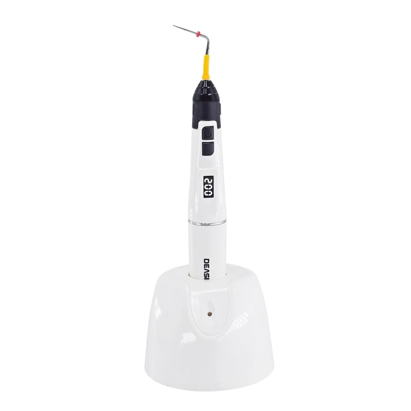 DEASIN Dental Zahnarzt Obturation Endo System/Warme guttapercha Obturation Gun OLED LCD Display 4PCS Heizung Spitze endodontie
