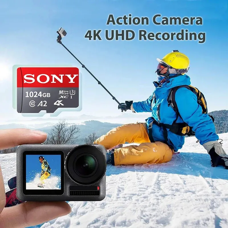 SONY Memory Card Extreme 1TB 512GB 256GB 128GB U3 V30 4K Full Memory Flash Cards SD Card For Phone Computer Camera  Ps4 Games