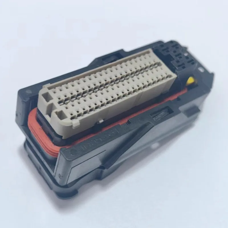 13712203 81P غلاف طرفي أنثى - غمد موصل كهربائي أصلي، ملحق تسخير الأسلاك، لإلكترونيات السيارات