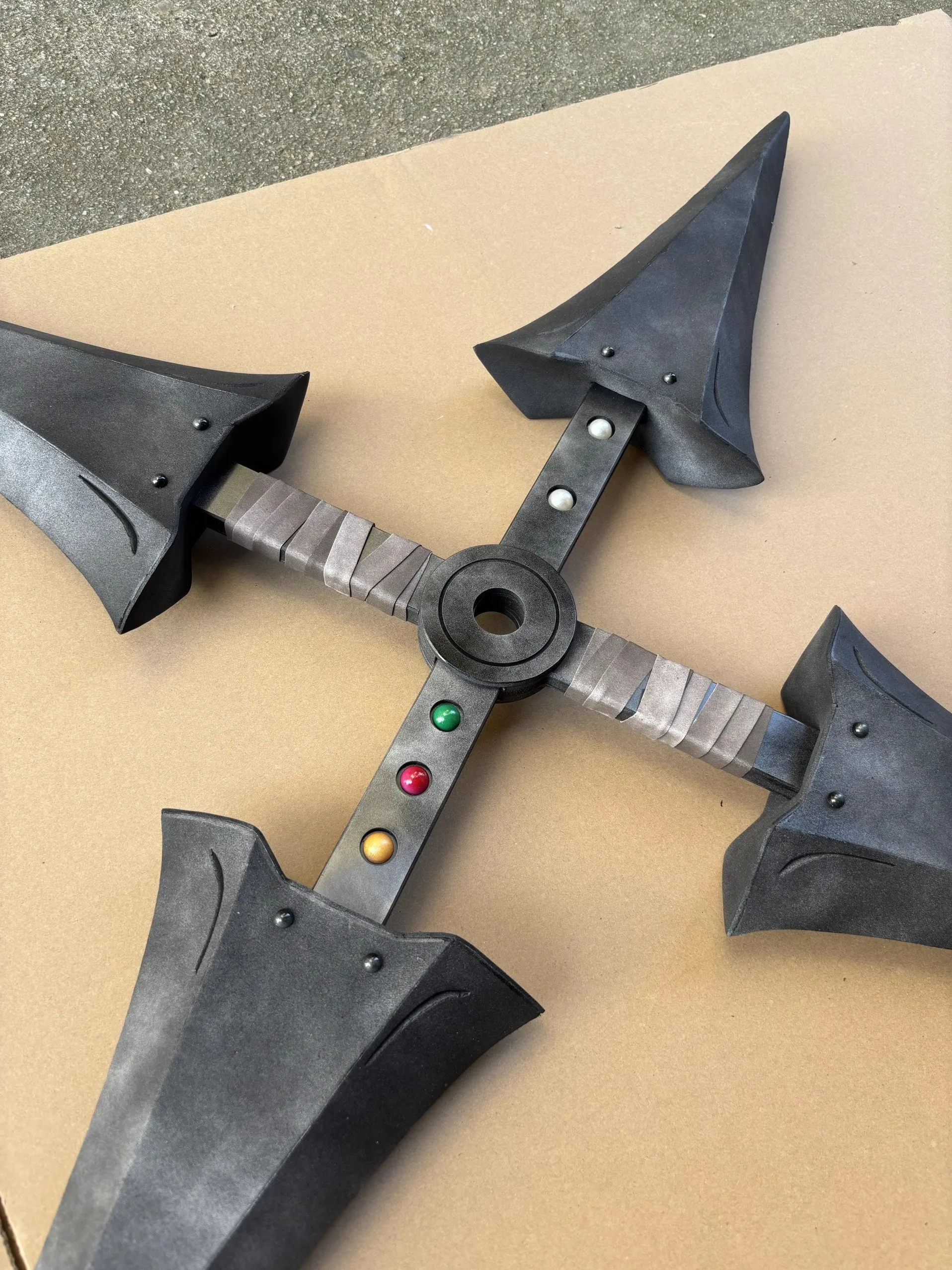 Yuffie Kisaragi Weapon Final Fantasy VII Remake FF7 Cosplay Props Weapons Halloween Fancy Party Costumes Accessories Wig Weapon