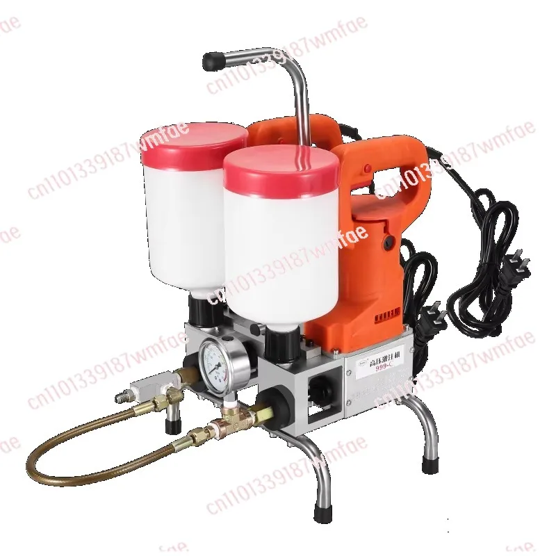 The new high pressure grouting pump double injection filling machine is waterproof