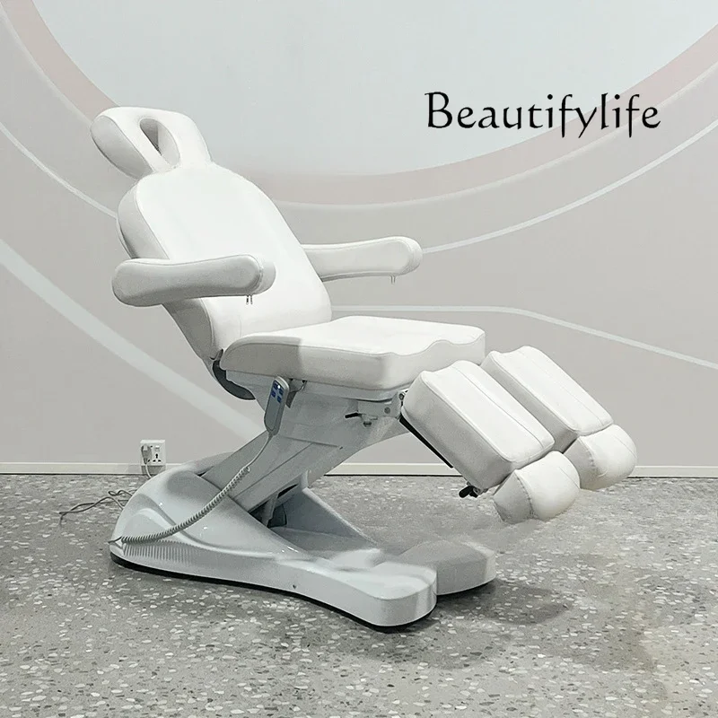 

Split legs electric beauty bed beauty salon special chair lifting pedicure chair