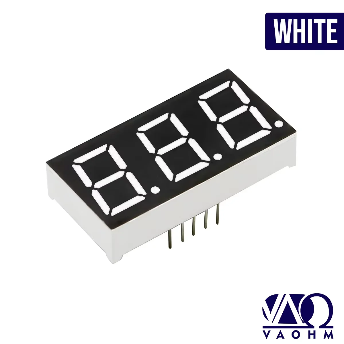 10PCS 3631AH 3631AB 3631AG 3631AW 0.36 Inch Common Cathode Three Digit Seven Segment Led Display Tube 10Pin Red Blue Green White