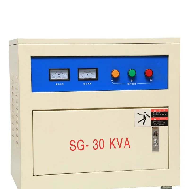 محول SG 30Kva من النوع الجاف محول التحكم في العزل ثلاثي الطور