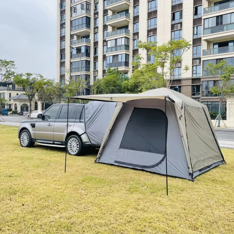 Outdoor Camping SUV Water Proof Car Rear Canopy Tent Trunk Tent Car Side Tent