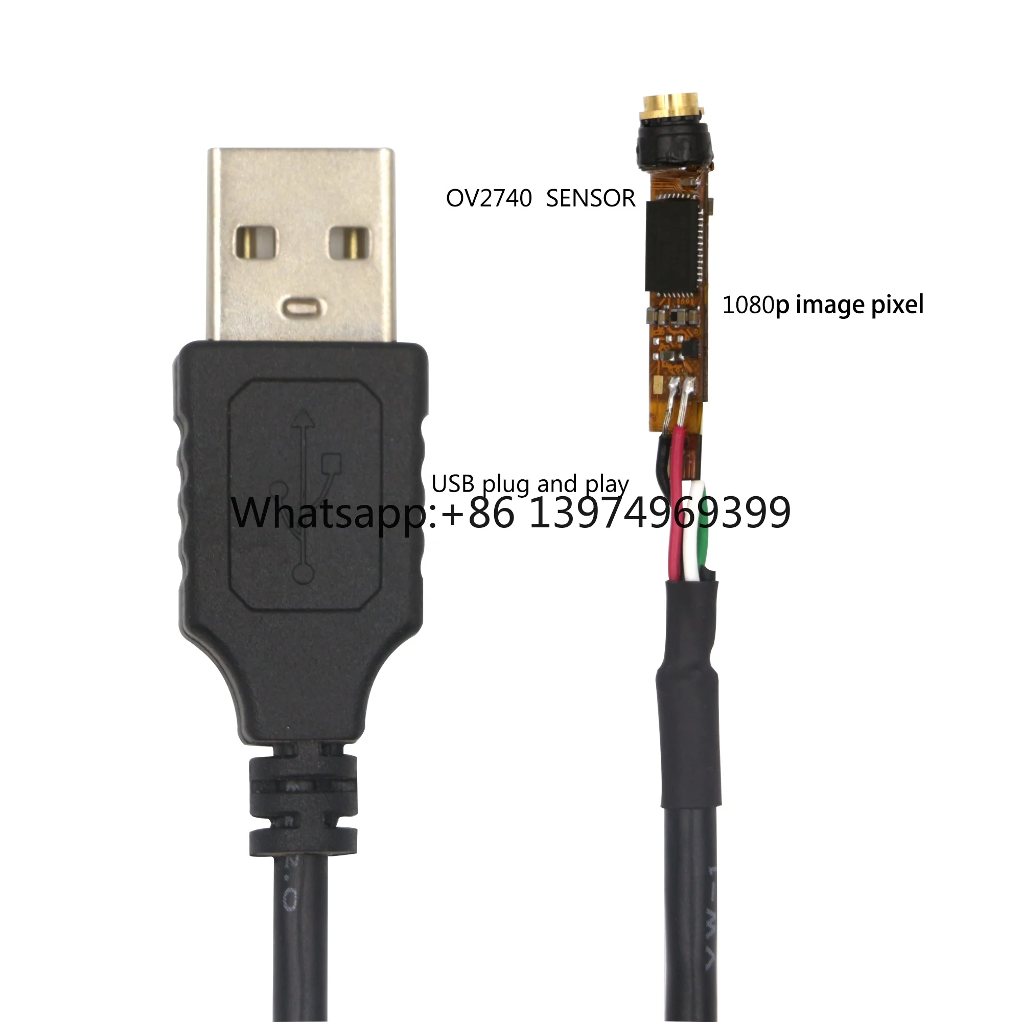 5.5MM 1080P 60fps 1/6inch cmos sensor 140degree Industrial Medical Endoscope Camera Module 2mp with infrared filter