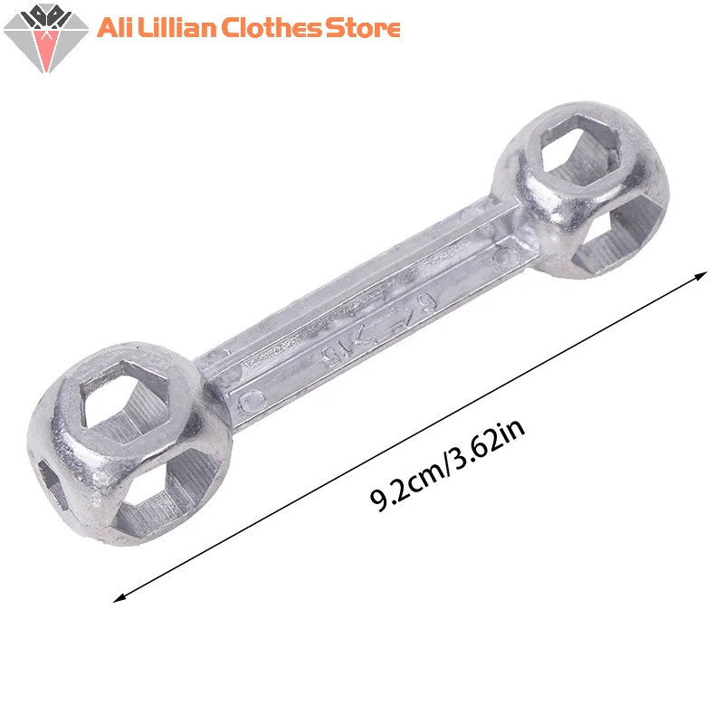 6-15mm Bone Shape Hexagon Wrench Multipurpose 10 Holes Cycling Durable Spanner Bicycle Bike Repair Tool Accessories