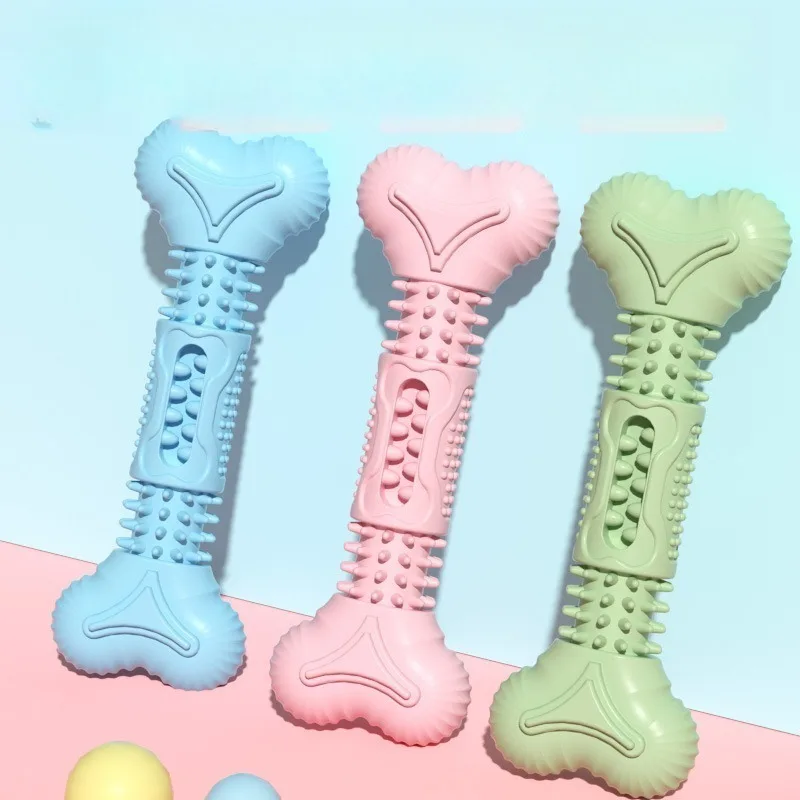 New Durable Pet Chew Toy Set D - Teeth Cleaning Dog Chew Bone ulasan dan harga