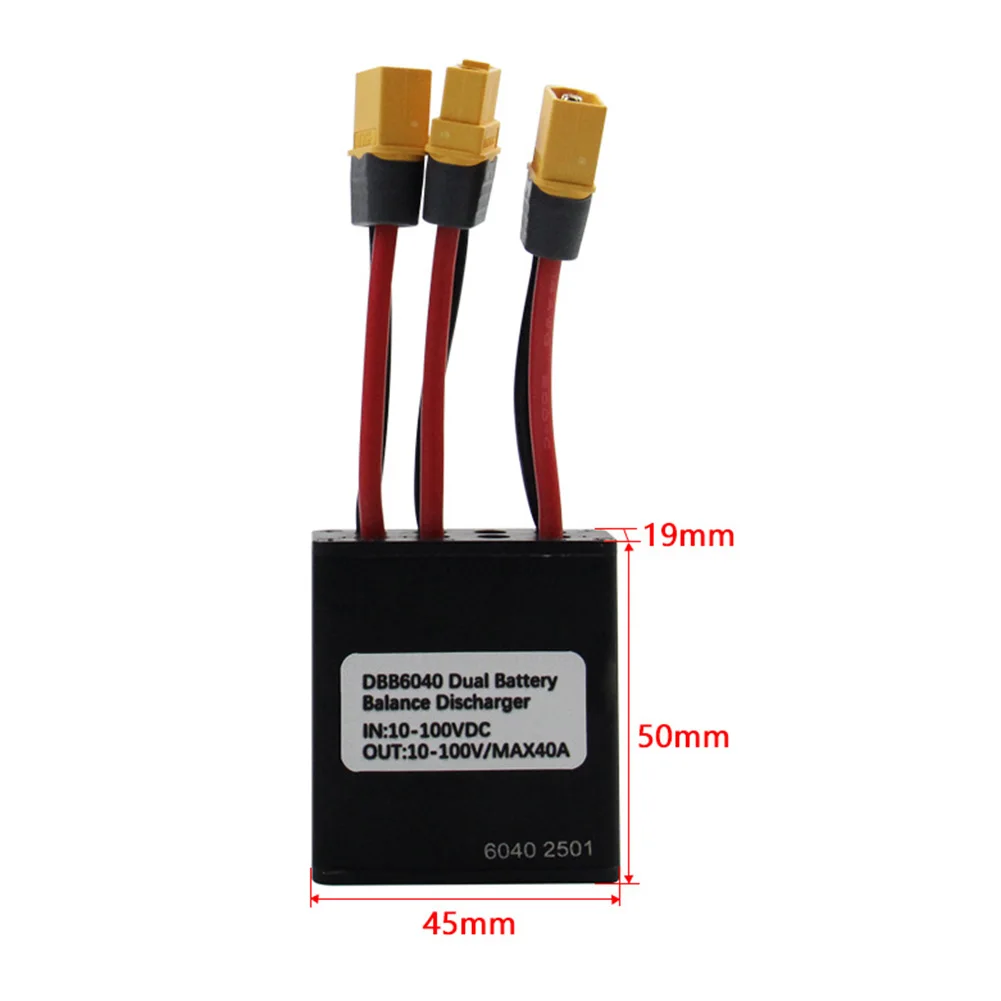 50*45*19mm 40A Discharge Converter Dual Battery Discharge Module Efficient Power Supply Enhanced Battery Capacity