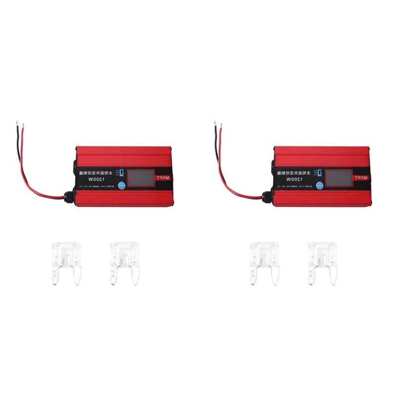 LXYB18B 2X Solar Electric Vehicle Charger MPPT Photovoltaic Boost Controller 1200W 48V-72V For Lead-Acid Lithium Battery