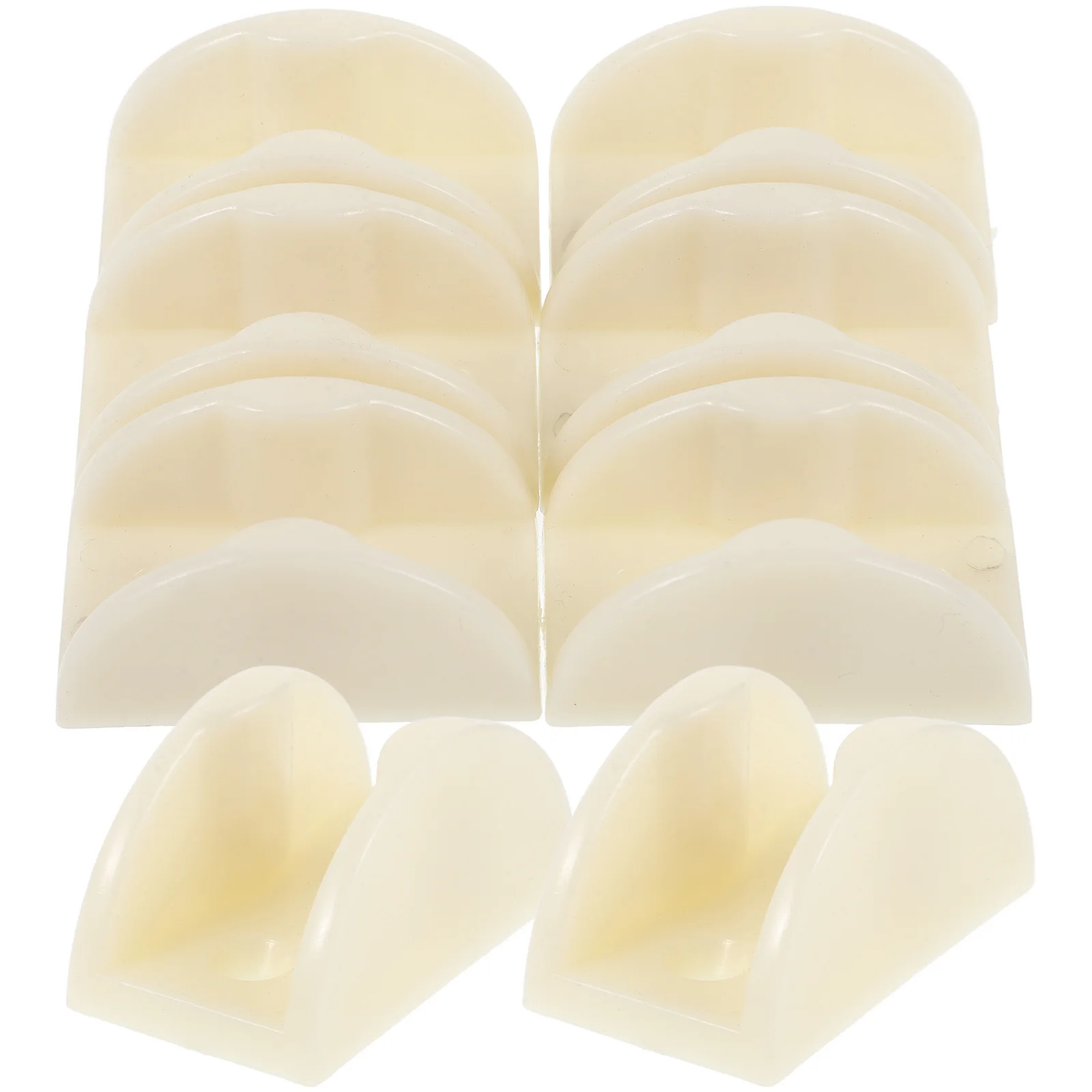 

10Pcs Sliding Door Floor Guide Kit Anti-Swing Door Stopper for Barn Doors Closet Wardrobe Pocket Bypass Cabinet Hardware Parts