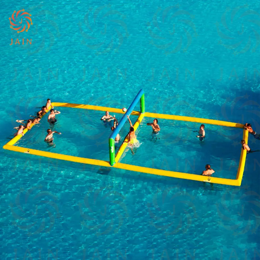 Commercial Inflatable Volleyball Court High Quality PVC Inflatable Volleyball Pool Inflatable Water Sports Games With Pump