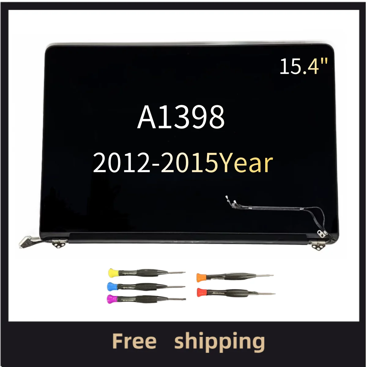 Brand New For MacBook Pro 15.4'' A1398 LCD Display Full Assembly Replacement 2880*1800 A1398 LCD screen 2012 2013 2014 2015Year