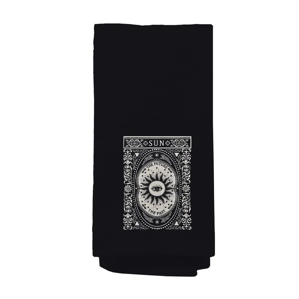 1 pcs Halloween Festival Kitchen Towel Goth Kitchen and Dishcloths Tarot Hand Towel for party home decor supplies favors gifts