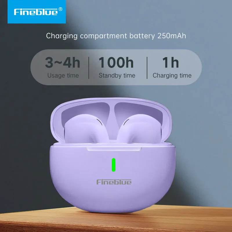 Fineblue M5 TWS Wireless Bluetooth V5.3 cuffie Sport microfono auricolare musica auricolare Mini HD Stereo auricolare universale F920