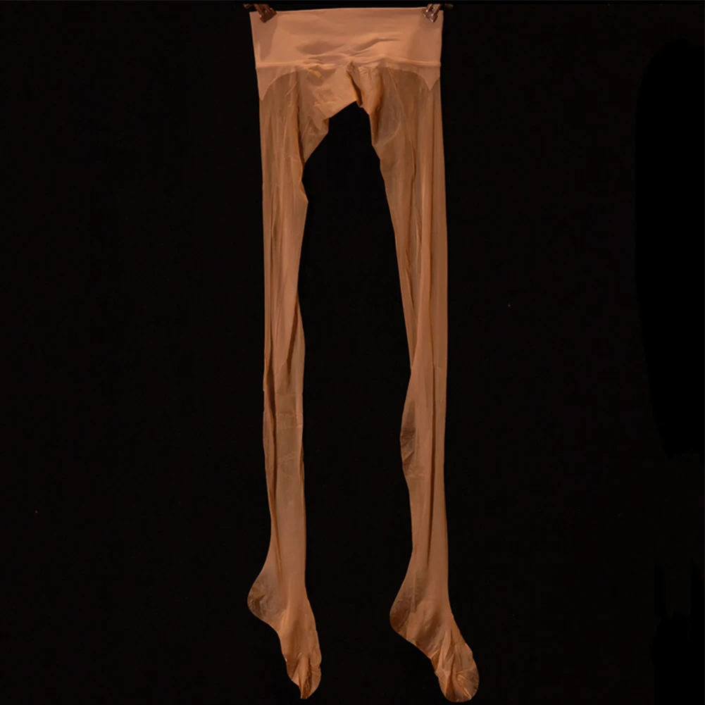 Deep Crotch Seamless Stockings Tights High waisted Ultra Sheer Pantyhose for Women in Elegant Colors Daily Wear