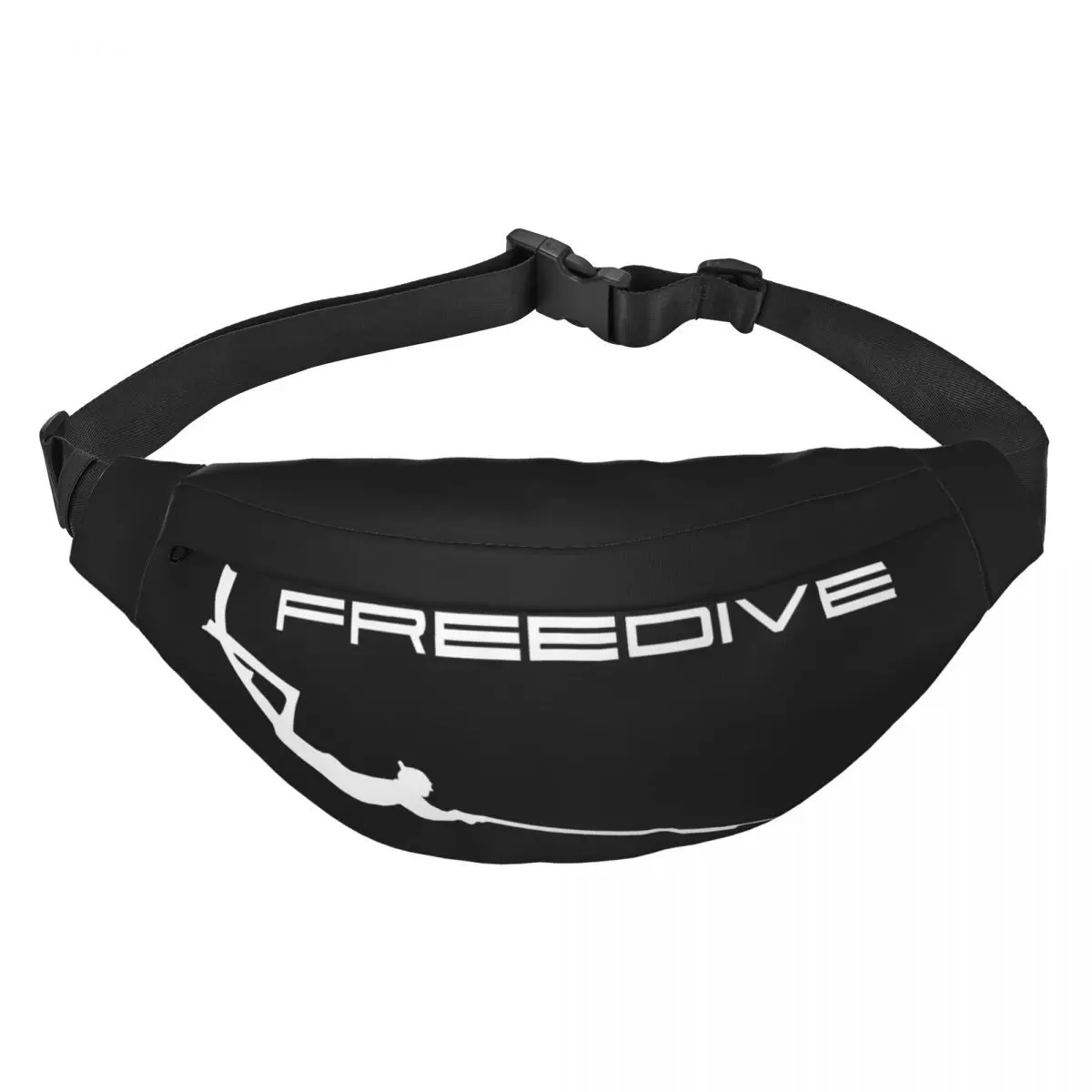 Freedive gracz Torba biodrowa unisex Wielofunkcyjna torba na ramię z paskiem Torby na klatkę piersiową Krótka podróżna saszetka biodrowa