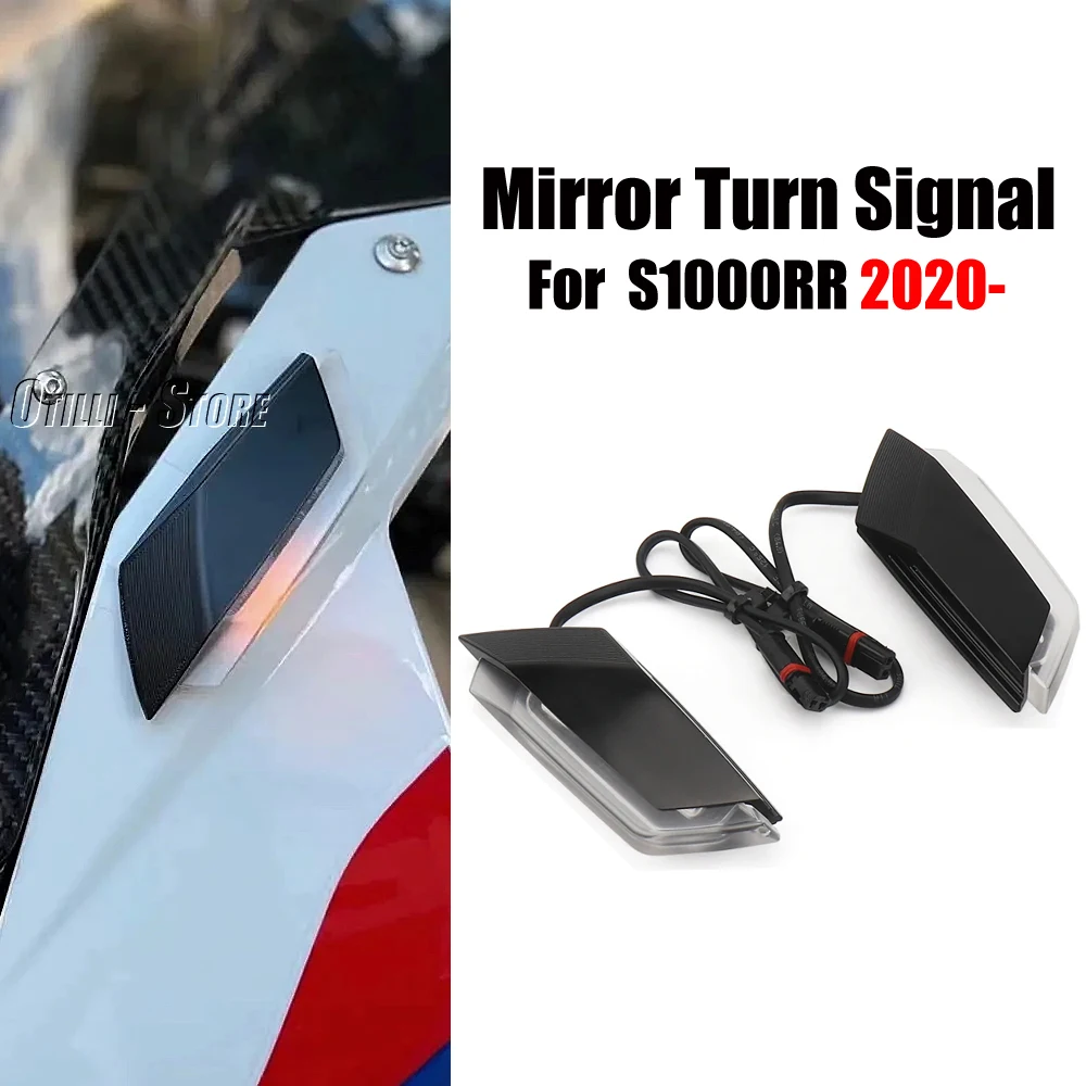 

Motorcycle S 1000 RR LED Turn Signal Flasher Mirror Position For BMW S1000RR s1000rr Front Invisible Light 2020 2021 2022 2023