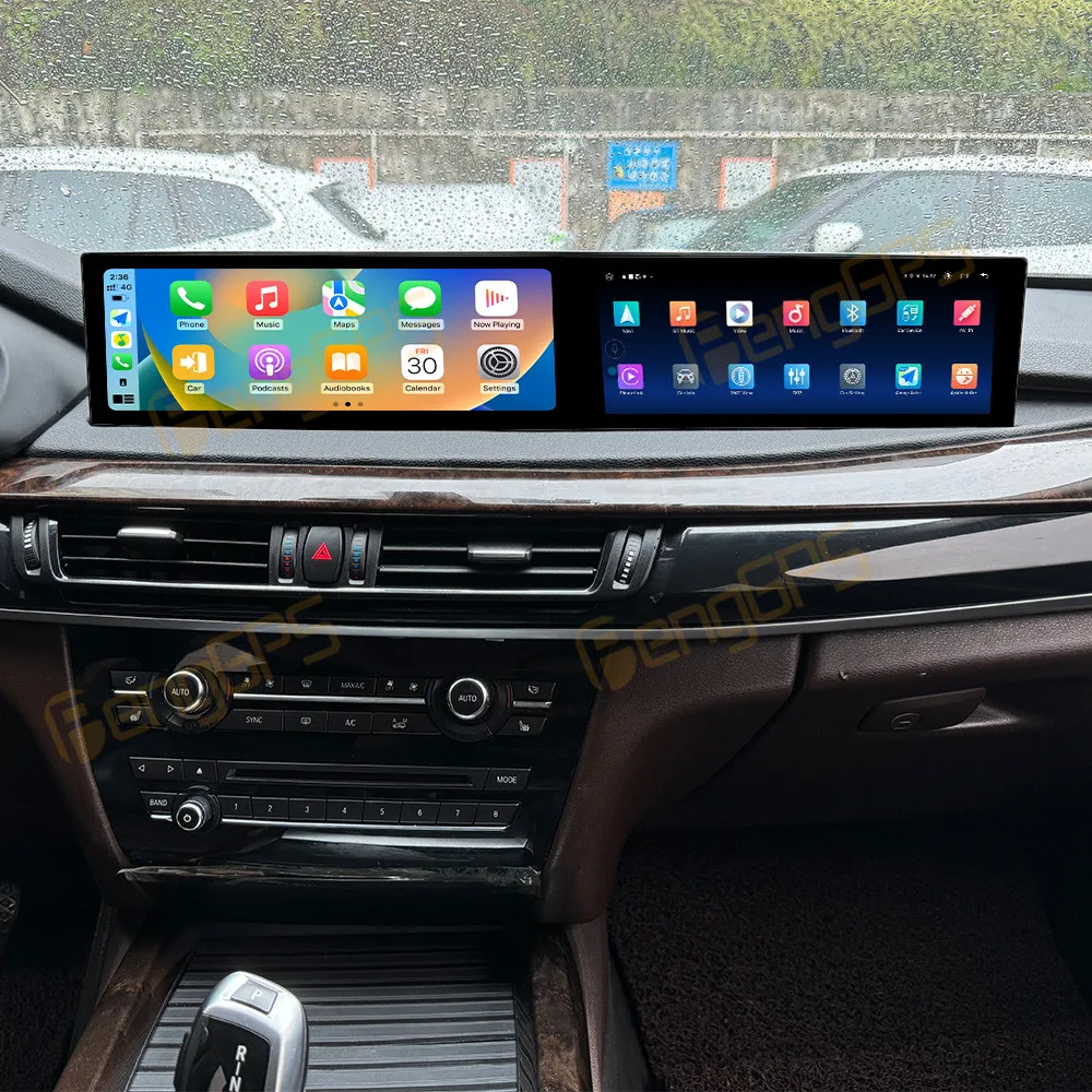 

Dual Screen 12.3 Inch GPS Navigation For BMW X5 2014-2018 Multimedia player Car Radio Stereo Carplay Curved HD Screen Head Unit