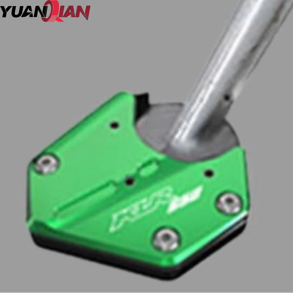 

2024 New Motrocycle Accessories Kickstand Side Stand Enlarge For Kawasaki KLR650 2008 2009 2010 2011 2012 2013 2014 2015-2024