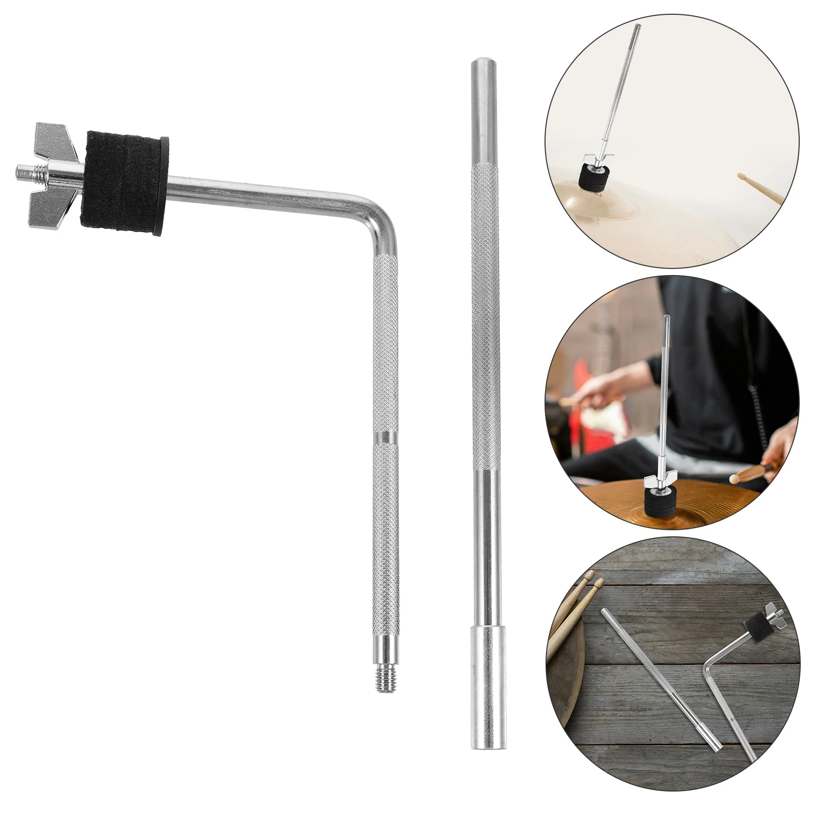 

Cymbal Expansion Clip Arm Extension Drums Brackets Zinc Alloy Holder Attachment