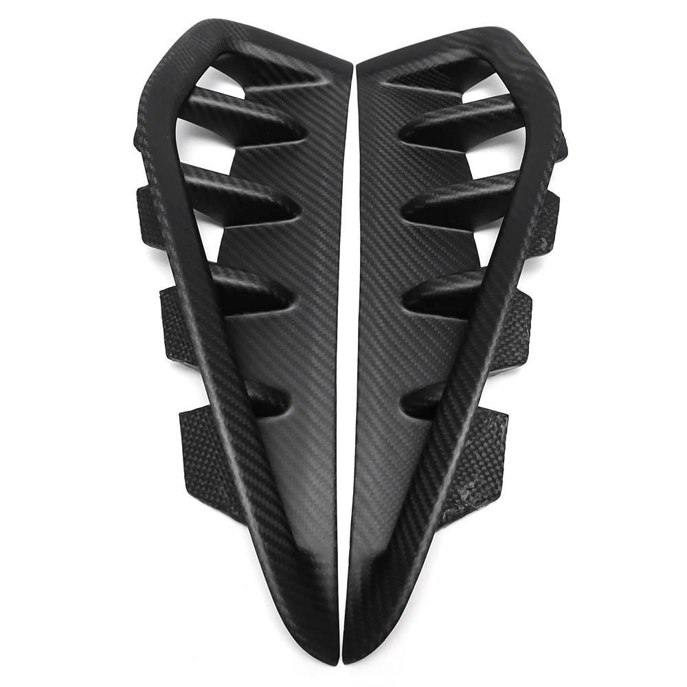 For Dodge Ram TRX Off-Road SRT 1500 2500 2019+ Side Air Vent Cover Car Side Fender Vent Trim Frame Carbon Fiber Car Accessories view 4