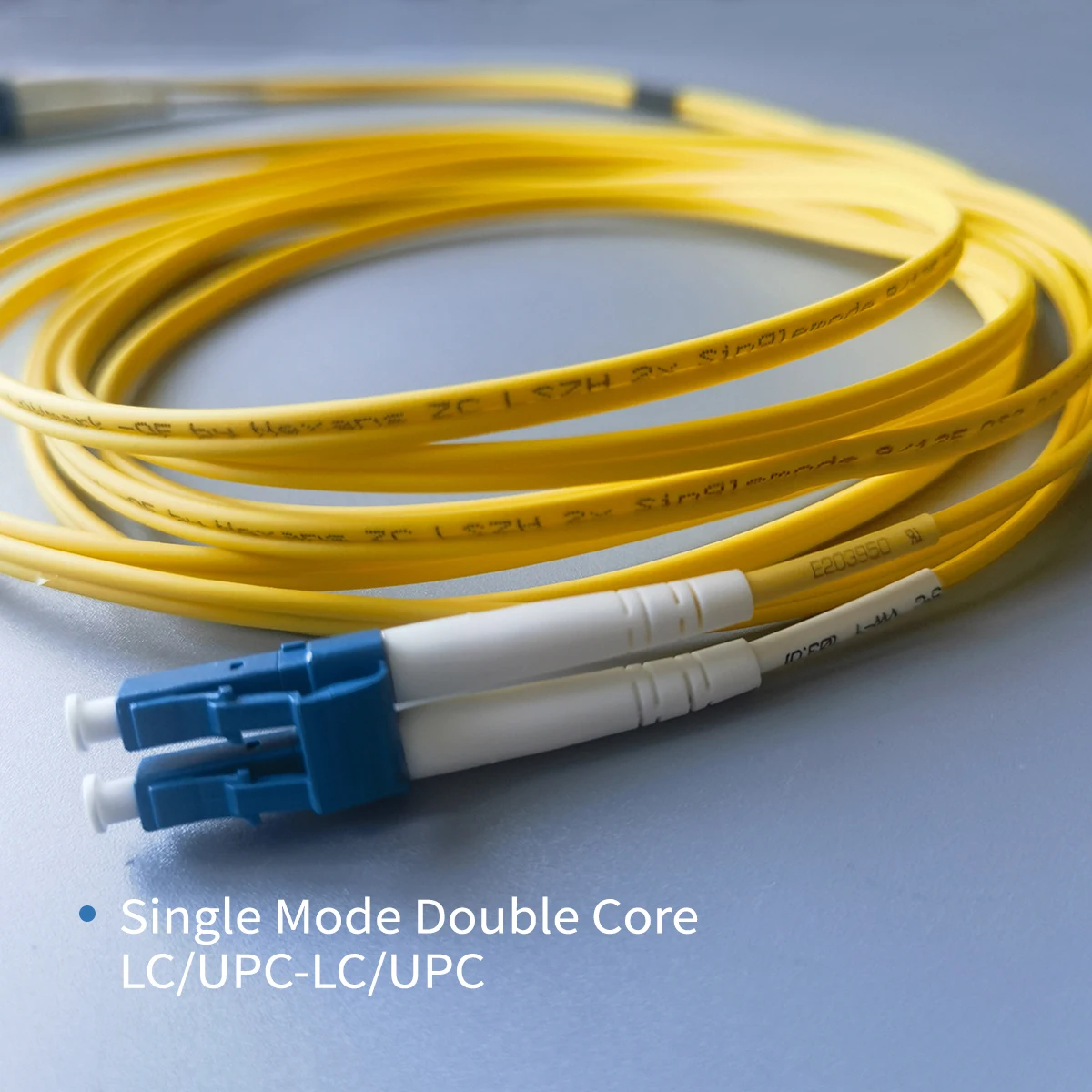 Fiber Optic Internet Cable Single Mode Double Core 9/125 2mm LSZH LC/UPC-LC/UPC 3M/2M 3.0mm/2.0mm Fiber Optic Extension Cable