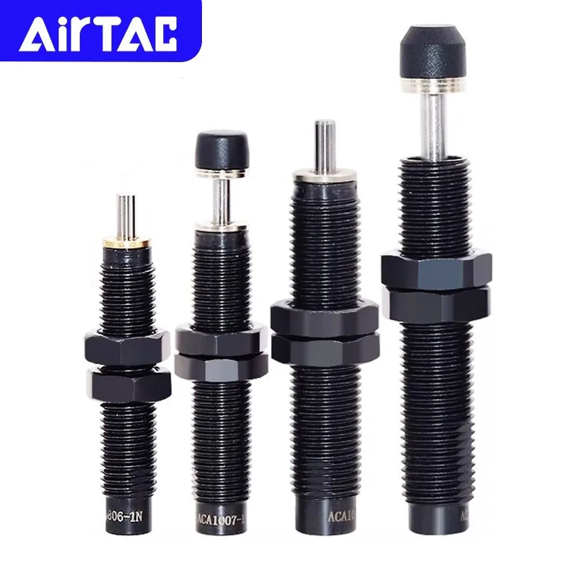 AIRTAC Original Pneumatic Self-compensation Type Shock Absorber Hydraulic Buffer ACA1007 1210 1412 1620 2025 2550 2750 3325 3650
