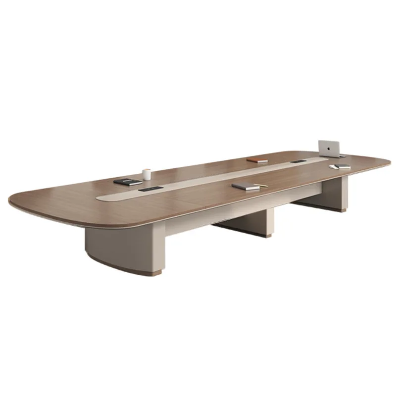 

Creative meeting, long table, simple and modern, meeting room, large office desk and chair combination