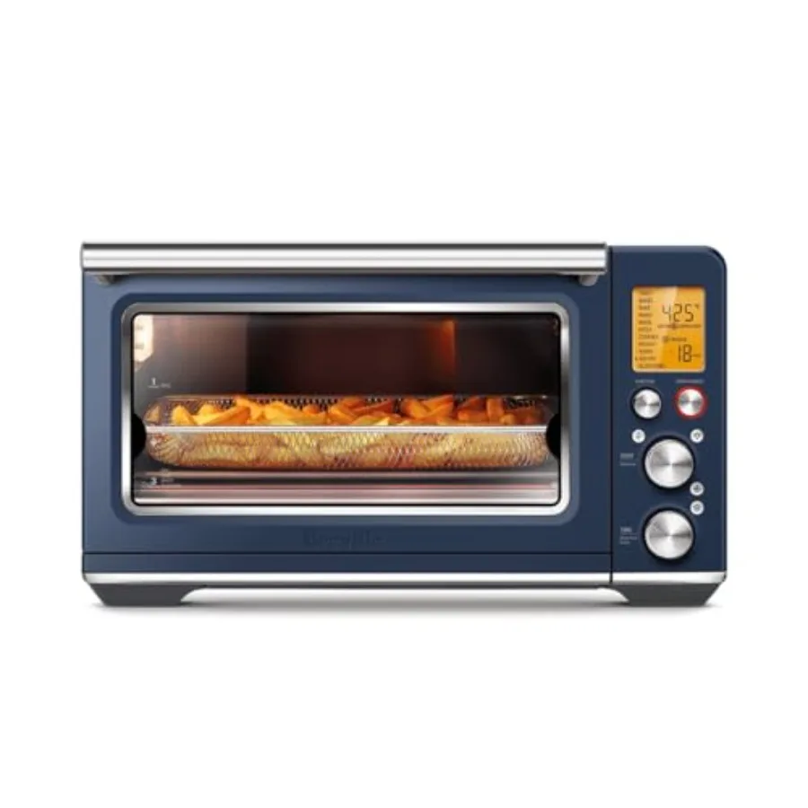 

Smart Oven Air Fryer and Convection Oven in Damson Blue for Healthy Cooking with Premium Non-Stick Interior and Rapid Heat Tech