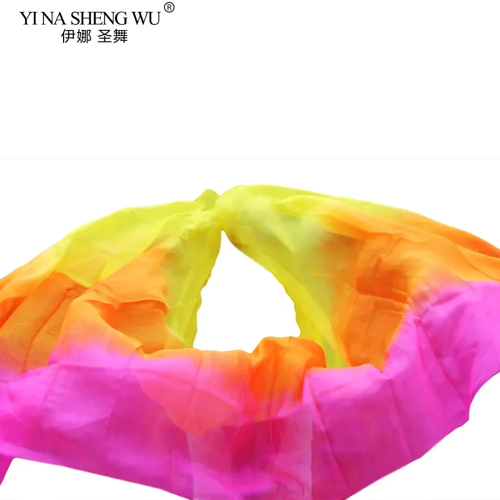 حجاب حريري 100% حجاب للرقص الشرقي تاريفا بيروت كوستم 250*114 سم ألوان متعددة متوفرة حجاب حريري للرقص الشرقي ألوان متدرجة #2