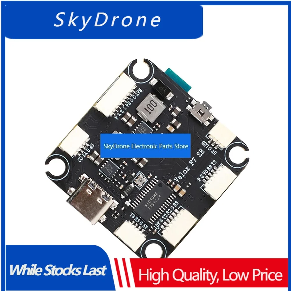SkyDElT-HOBBY Velox F7 SE 30x30 KK2.1.5 Flight Controller 45A 60A 4-in-1 ESC Racing  3-6S Stack RC FPV  Accessories Hot