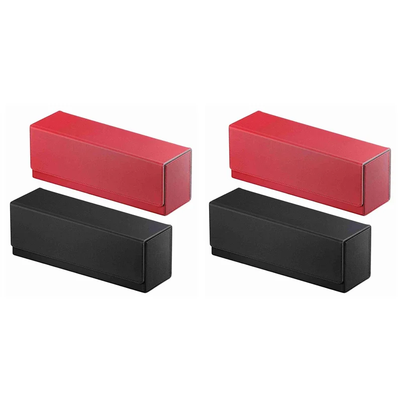 

【BRAND NEW】4 Pieces Card Toploader Storage, Trading Cards Holding Box For 400+ Cards Top Loader Storage Boxes For Magic Cards