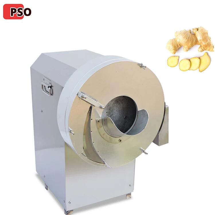 Commercial Stainless Steel Ginger Processing Plant Slicer Ginger Slicing Ginger Cutting Machine