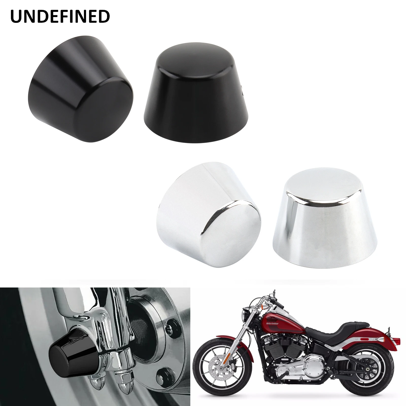 

Motorcycle Front Axle Covers Nut Caps For Harley Touring Electra Glide Sportster XL 883 1200 Dyna Low Rider Softail Fat Boy