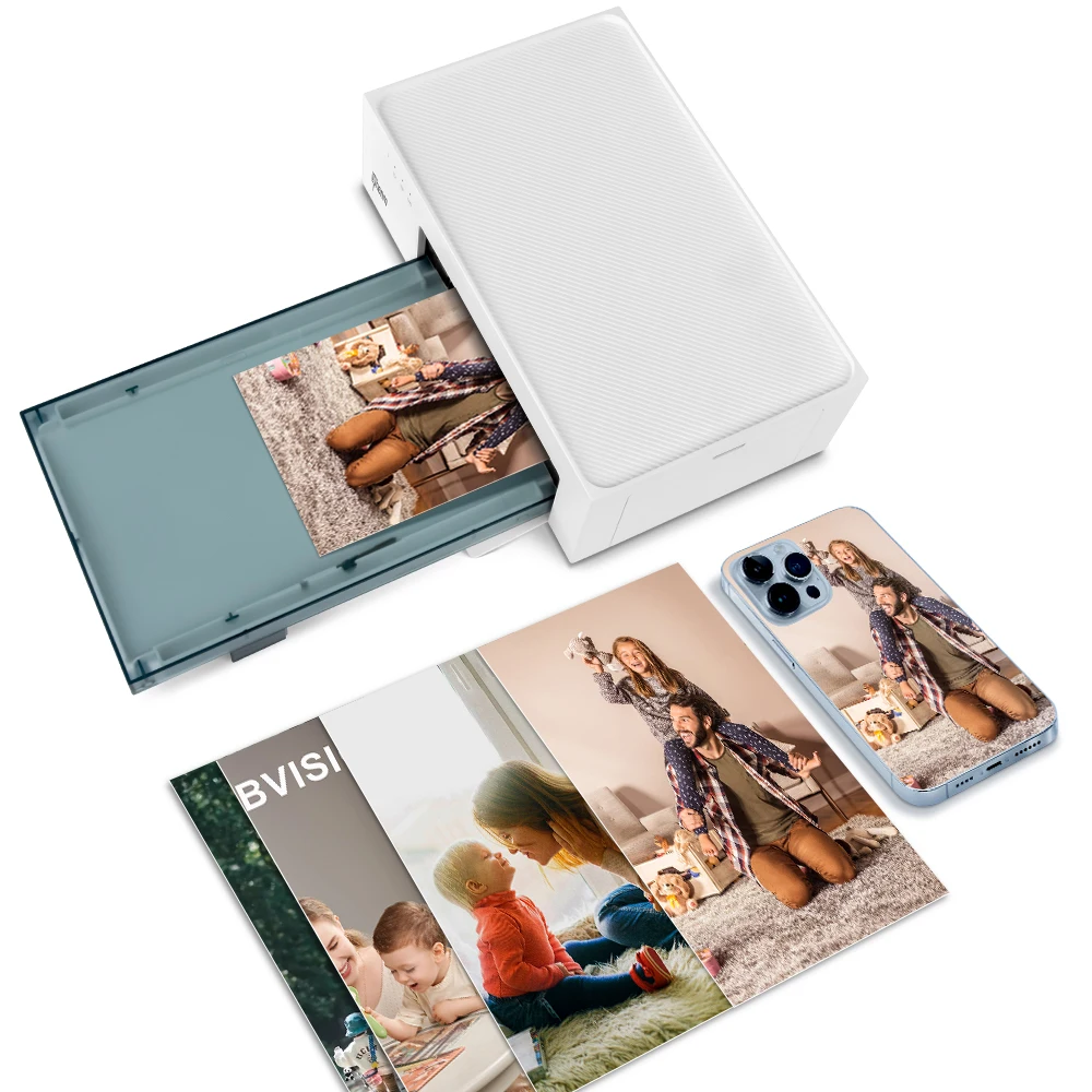 Wireless Portable Mobile Phone  Printer Back Film Printer Thermal Sublimation Mini Pocket Printer For DIY Back Film