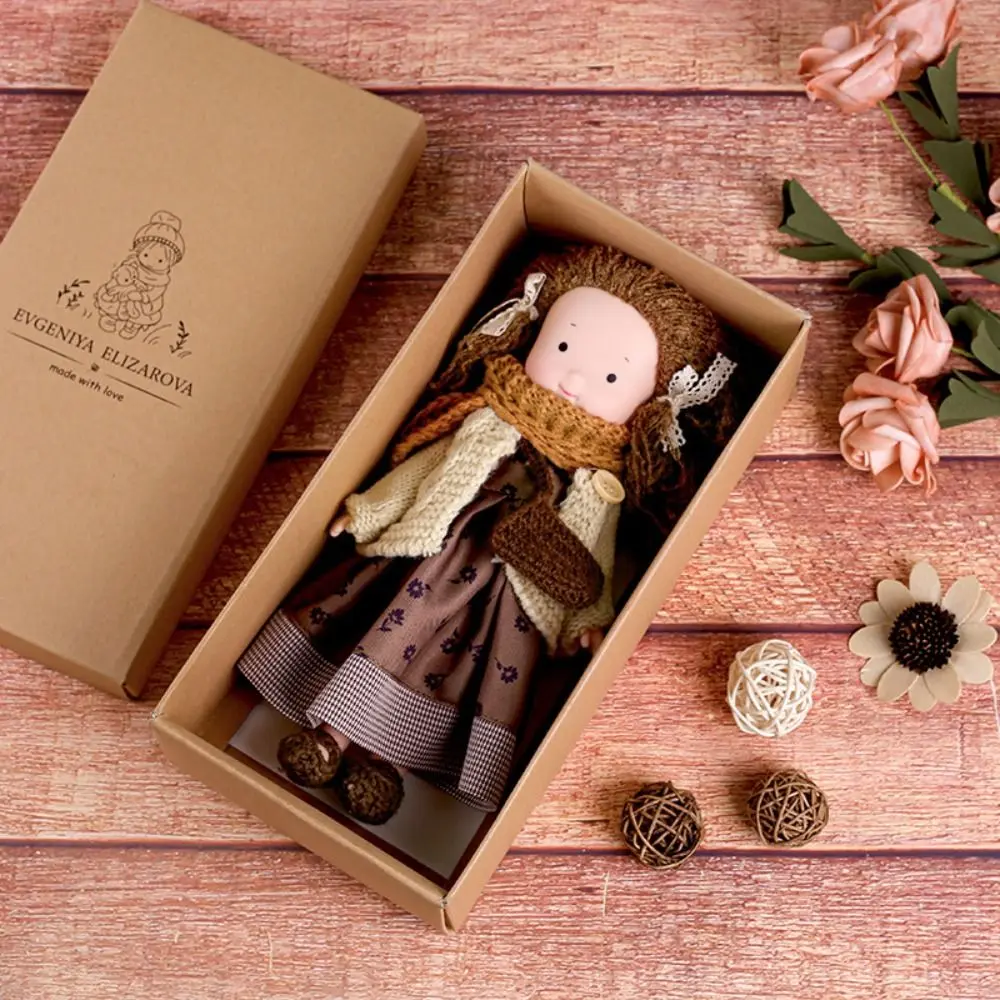

Kids Toy Native Waldorf Doll Kawaii Soft Cartoon Plush Stuffed Doll Stuffed Cute Handmade Doll Toy Children's Gift