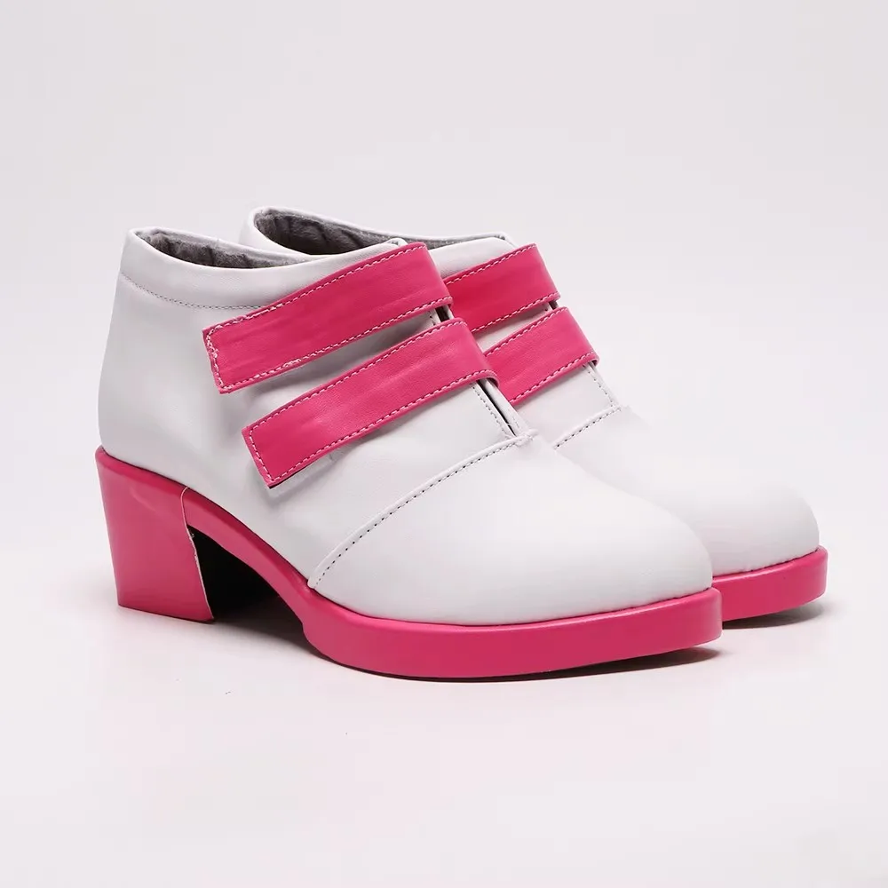 ゲームプリティーダービー春うららコスプレ靴ブーツ春うららハロウィンパーティー用大人女性男性衣装小道具アクセサリー