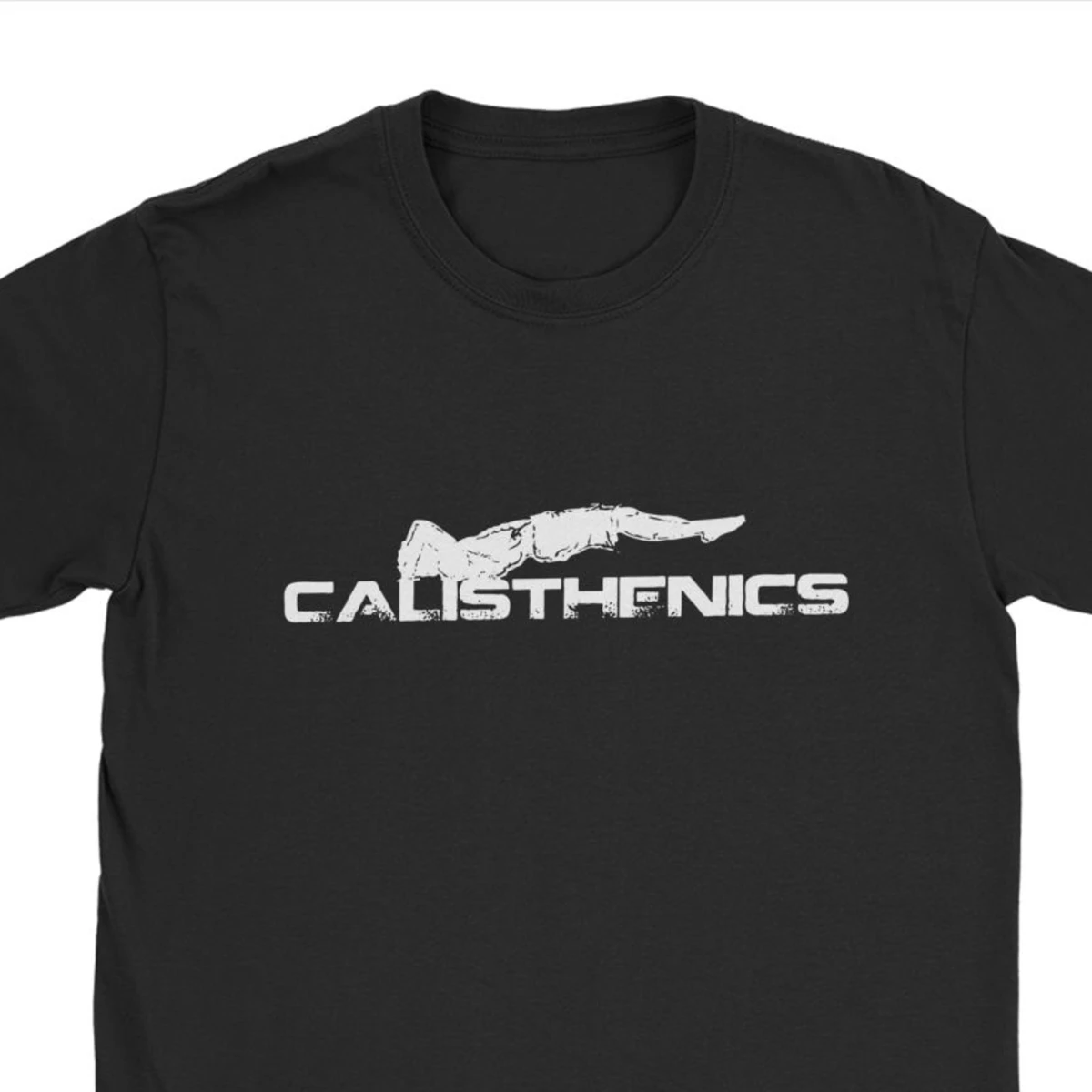 Awesome Calisthenics Tshirt for Men Cotton Tee Shirt Sport Workout Fitness Gym Sports Body Tees Birthday Gift