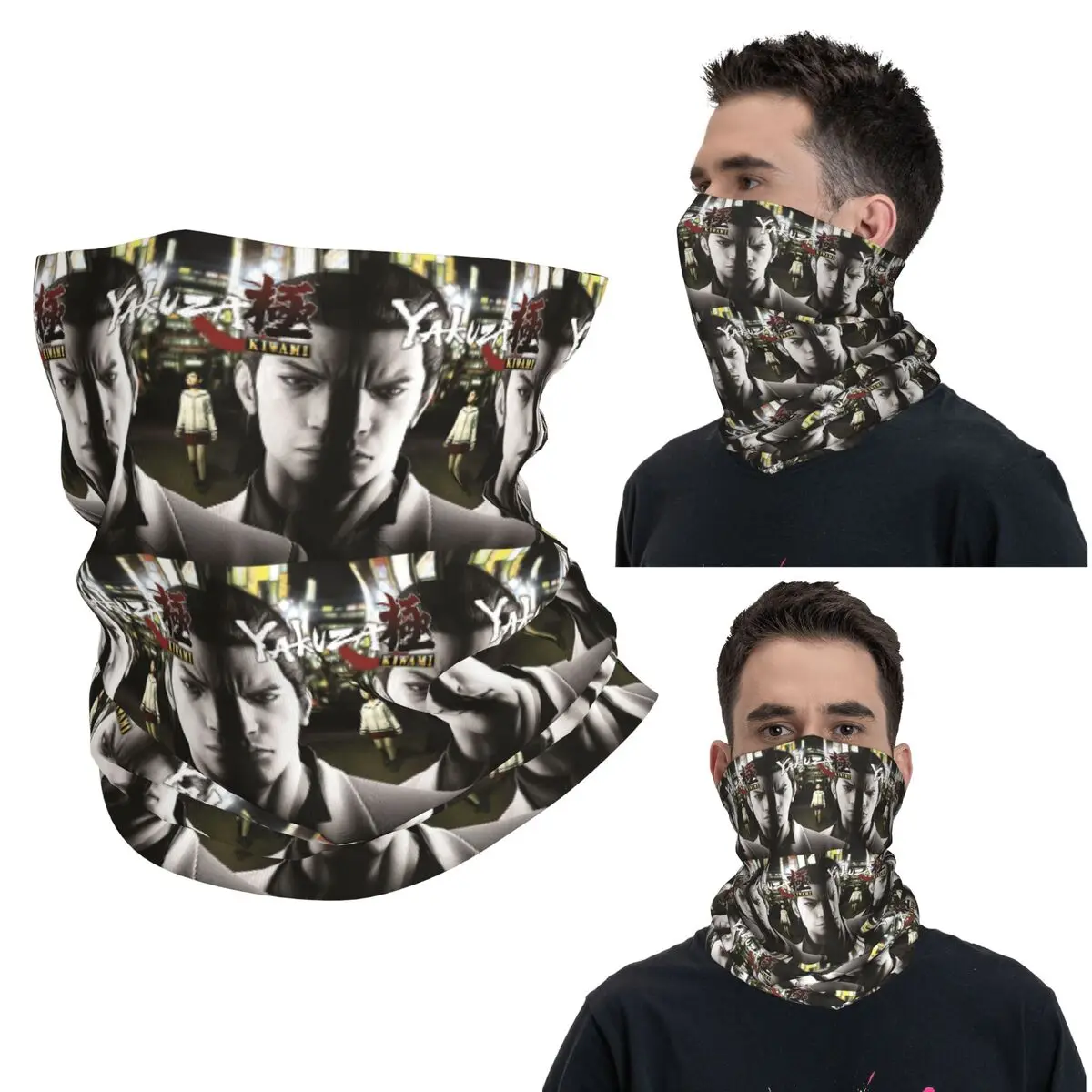 

Yakuza Kiwami постер бандана шеи гетры шарф с принтом теплый велосипедный шарф для мужчин женщин взрослых