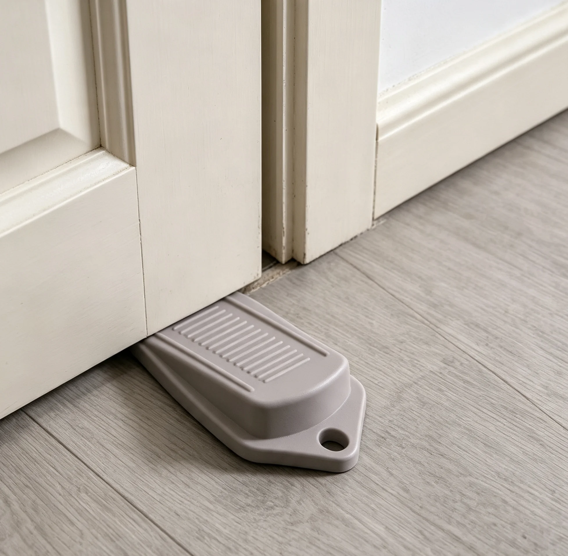 2Pcs Rubber Door Stop Wedges, Anti‑Pinch Finger Safety Guard, Baby Childproof Door Gap Protector for Home Office