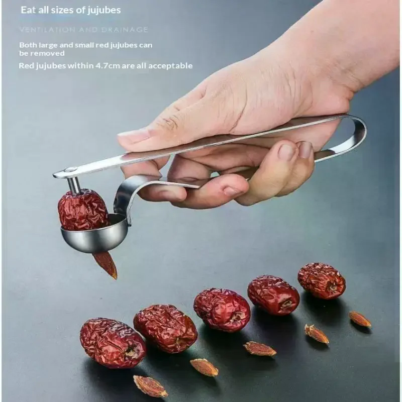 Stainless Steel Red Date Pitte - Kitchen Gadgets Tools ulasan dan harga