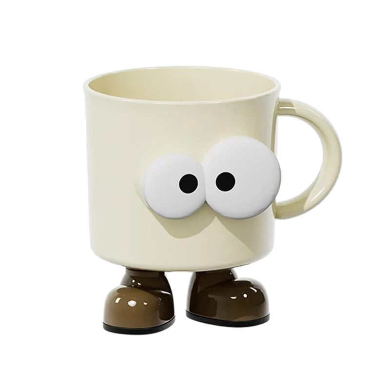 1 Piece Cute Cartoon Wash Cup Anti-fall Of Mouthwash Cup Household Toothbrush Cup Couple Girl Toothbrush Cup