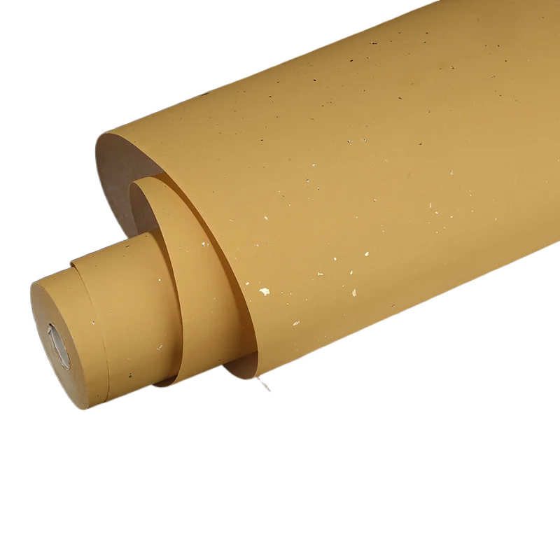 

20m Long Scroll Sprinkle Gold Rice Paper Baitk Half-Ripe Xuan Paper Calligraphy Brush Writing Couplets Painting Creation Papier