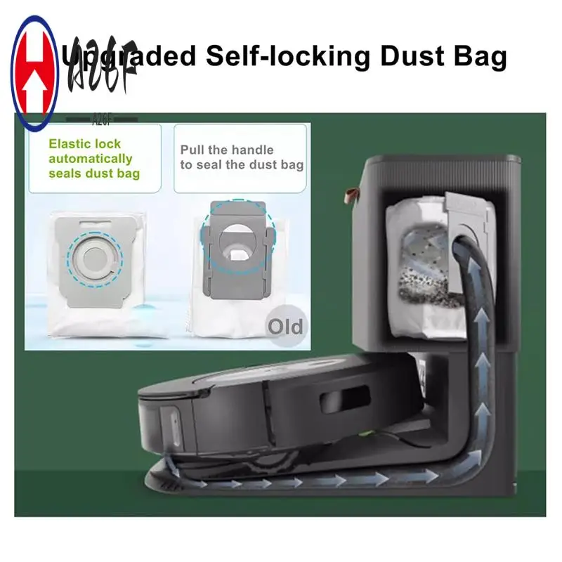 

A26F-Aceesories, запасные части, совместимые с роботом-пылесосом и шваброй Irobot Roomba Combo J7 + J9+, фильтром, щеткой, мешком для пыли