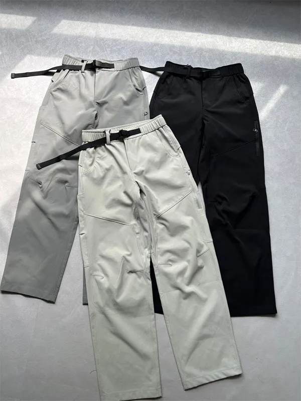 

Брюки для активного отдыха, мягкие, повседневные, прямого кроя, для походов, альпинизма, рабочие, функциональные, ветрозащитные, с защитой от истирания.