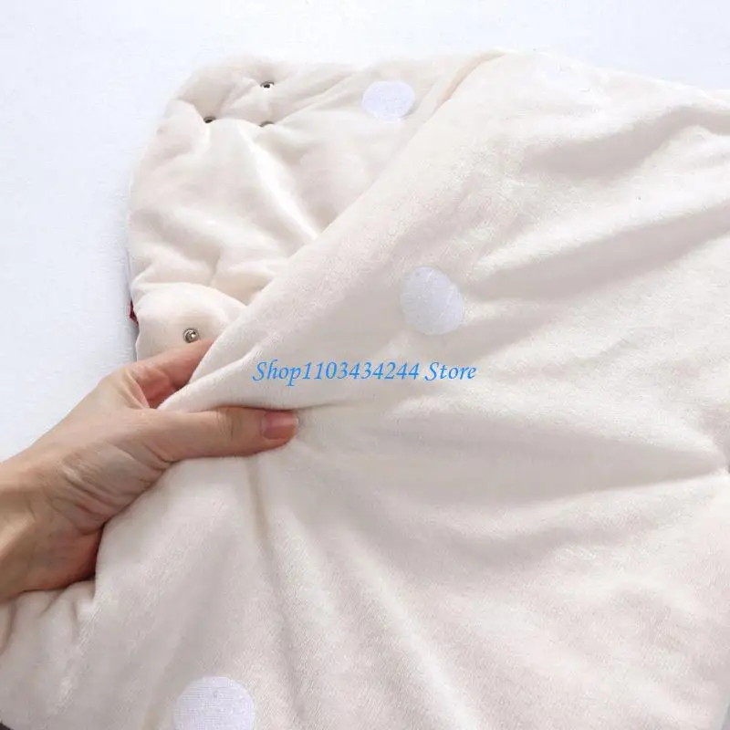 

G2TC Baby Pushch Pram Stroller Grip Handle Winter Coldproof Plush Sleeve Cover