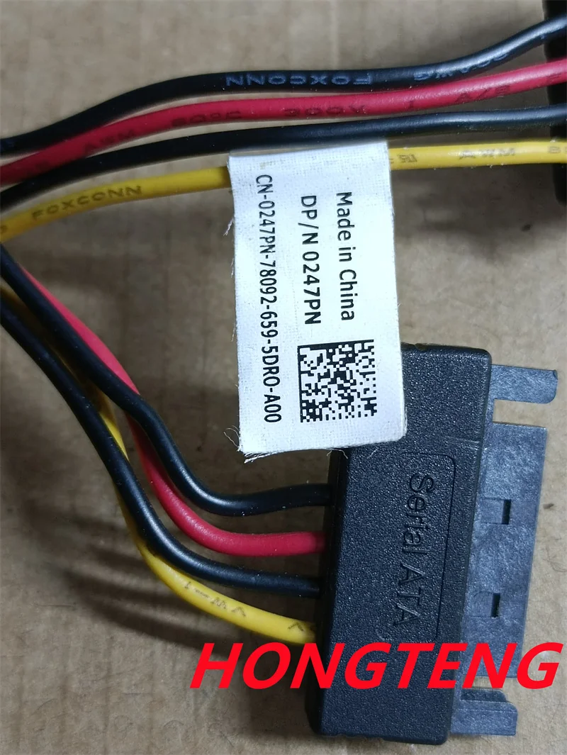 0247pn 247pn is suitable for Dell N701D Optiplex 1 to 2 SATA wire optical drive hard disk power supply