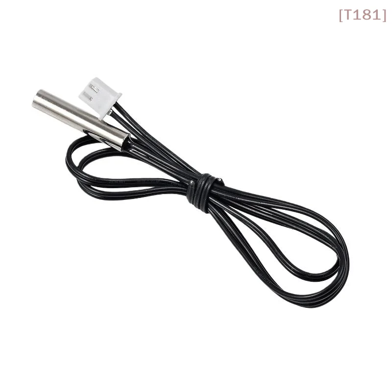 [E] 1/3Pcs For  W1209 W1401 30/50/100/200/300cm Ntc 10K 1% 3950 Thermistor Temperature Sensor Waterproof Probe Cable