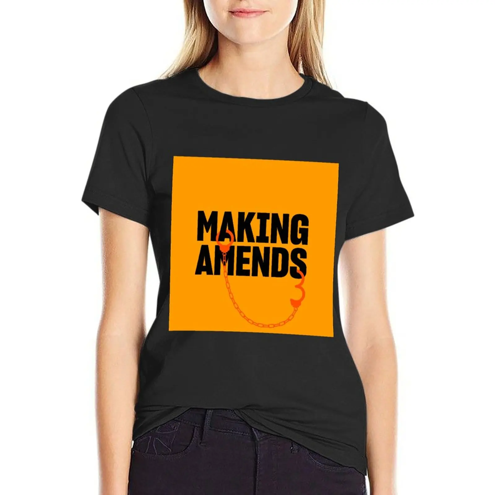 Making Amends Album Art T-Shirt plus sizes Female clothing western t-shirt dress for Women